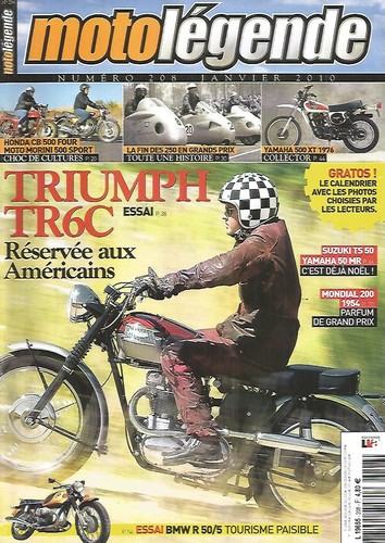 Moto legende 208 triumph - n°208,