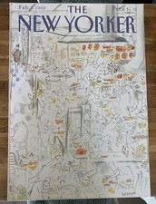 Sempé affiche new yorker feb - sempÉ.affiche, yorker.feb