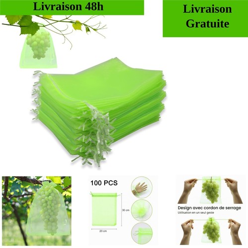 100 sacs protection - 100, fruits