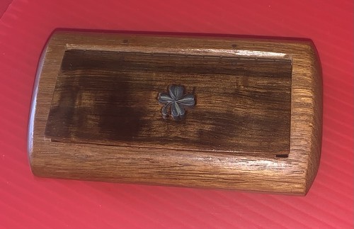 Boite tabatière bois - en, noyer