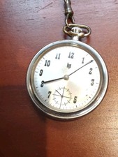 Montre LIP de Poche A Gousset Chaîne  Mécanique Fonctionne Parfaitement