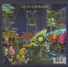 France timbre la - -, feuille