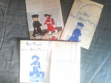 patron poupée modes et travaux NON DECOUPER COMPLET   Mars 1971  + page