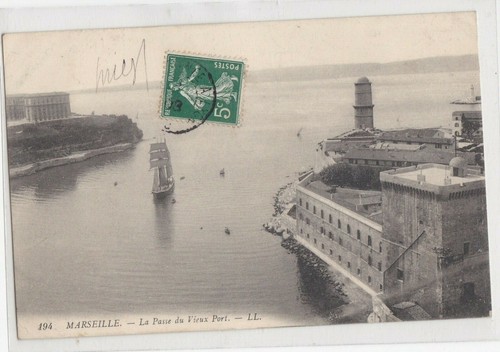 Cpa marseille vue avion - cpa,
