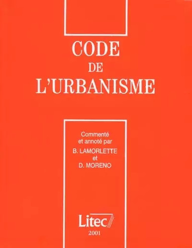 Code urbanisme ancienne - code, l'urbanisme