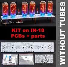 Nixie Tube Clock KIT DIY IN-18