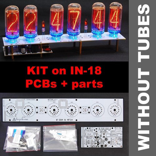 Nixie tube clock - tube, diy