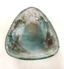 FRANÇOIS DECORCHEMONT PÂTE DE VERRE RARE PIÈCE UNIQUE NO AMALRIC ARGY-ROUSSEAU