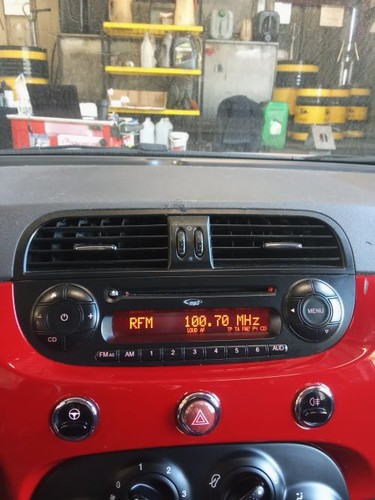 Autoradio origine fiat 500 2 - autoradio,