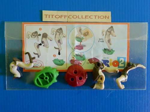 Figurine kinder rio - kinder,