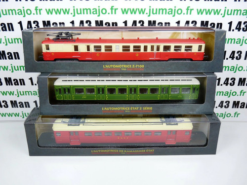 Lot trains automotrices sncf - lot, 3