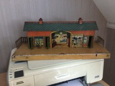 Jouet Ancien Gare Hornby En Tôle