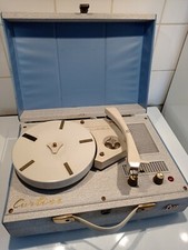 Platine Vinyl/Disque Ancienne Lesa Curliss CR-1 Tube Changé Années 60 Fonctionne