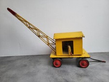 ANCIEN JOUET EN TOLE GRUE N°6