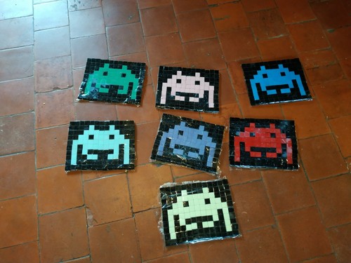 Kit mosaïque space invader - kit,