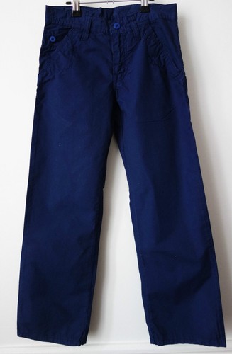 Pantalon coton bleu replay - bleu,