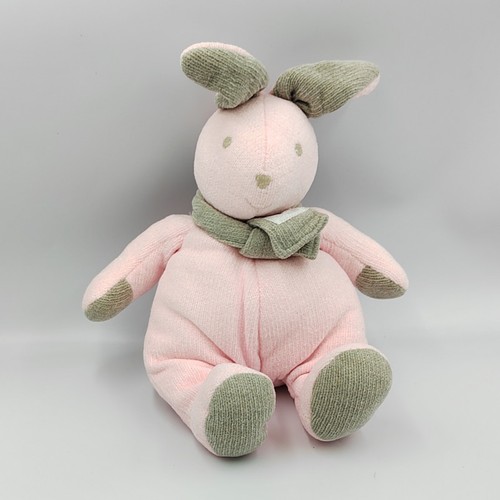 Doudou lapin rose - , tartine