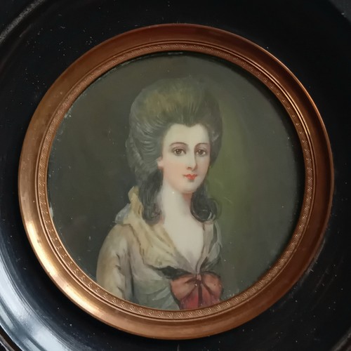 Miniature portrait de - miniature,