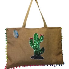 Sac Plage Toile De Jute neuf