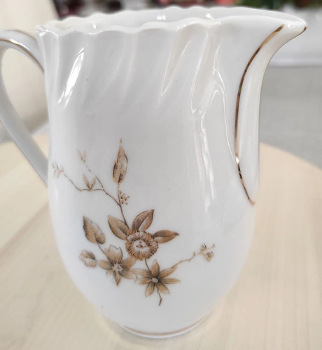 Pot lait porcelaine - pot, à