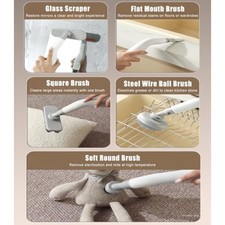 Nettoyeur vapeur à main haute pression pour nettoyage en profondeur sans produi