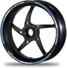 Autocollants de jante autocollants de roue de moto Suzuki GSX-R 1000 laminés ...