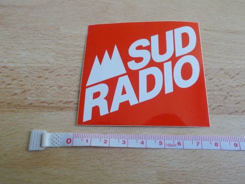 Autocollant sud radio - autocollant,