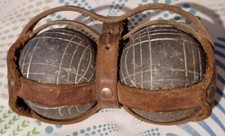 ancienne paire de boules de