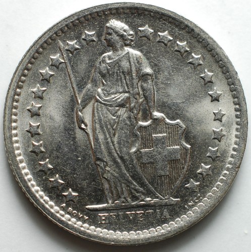 1968 suisse switzerland 2 - suisse, 1/2