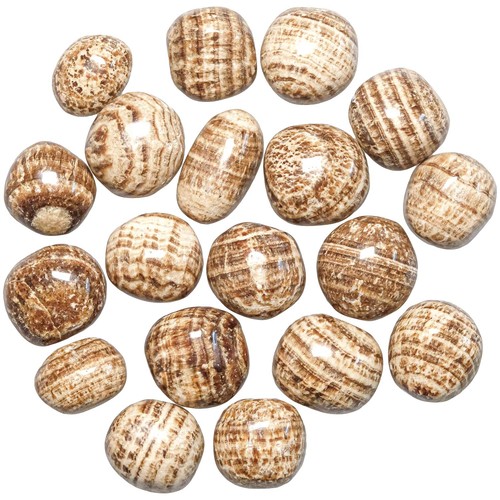 Pierres roulées aragonite