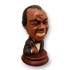 Louis Armstrong buste vintage