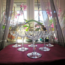 6 coupes a champagne en