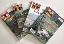 LOT de 4 N° de LA GUERRE D’INDOCHINE 1945 - 1954 revue 39/45 Mag.  (no casque)