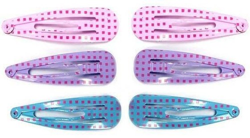 Barrettes cheveux clic clac - barrettes,