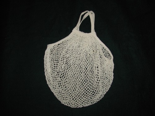 Petit sac filet tricot s085 - tricot,