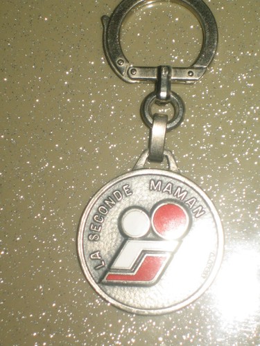 Porte clé metal bledine - , "
