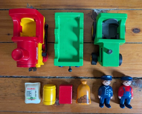 Playmobil 123 tractor - tractor,, train