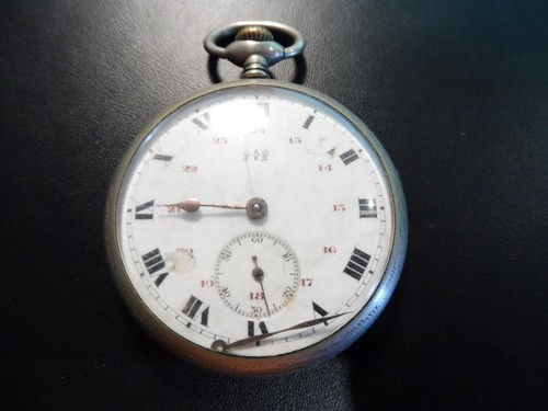 Old metal pocket - metal,