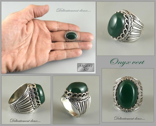 Très belle bague argent - bague, en