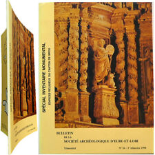 Eglises canton de Brou 1990 Eure & Loir édifices religieux mobilier oeuvres art