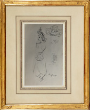 CHARLES KIFFER (1902-1992) FEMME DU MONDE DU SPECTACLE PARIS VERS 1950 (93)