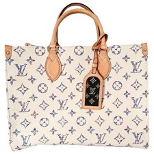LOUIS VUITTON - SAC - CABAS - ONTHEGO -  MM -  BEIGE - NEUF