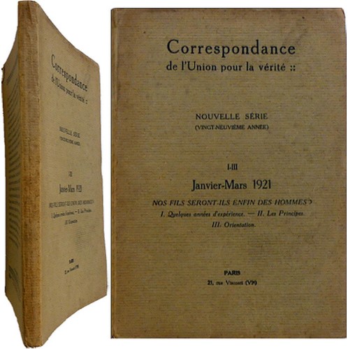 Nos fils seront ils enfin - fils, seront-ils