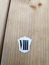  chiffres Romain Métal émaillé Bombé carillon pendule horloge clock Chiffre 8
