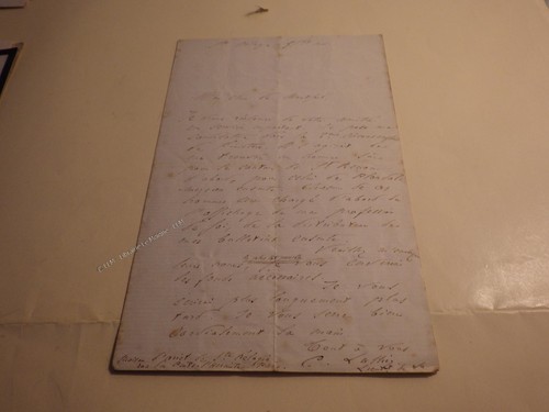 1869 charles lullier lettre - 1869.charles,
