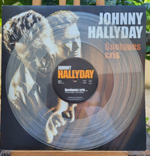 Johnny Hallyday – Quelques Cris  Maxi 12" 45T  Fra Press 2000 Vinyle Transparent