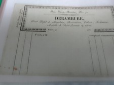 facture ancienne année 183???
