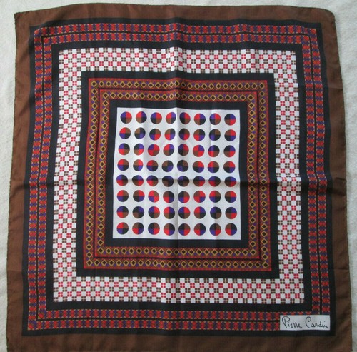 Foulard pierre cardin soie - pierre,