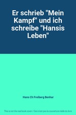 Er schrieb "Mein Kampf" und