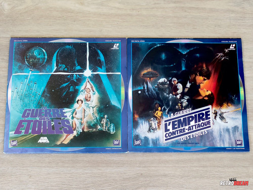 Laserdiscs star wars hors - !!,